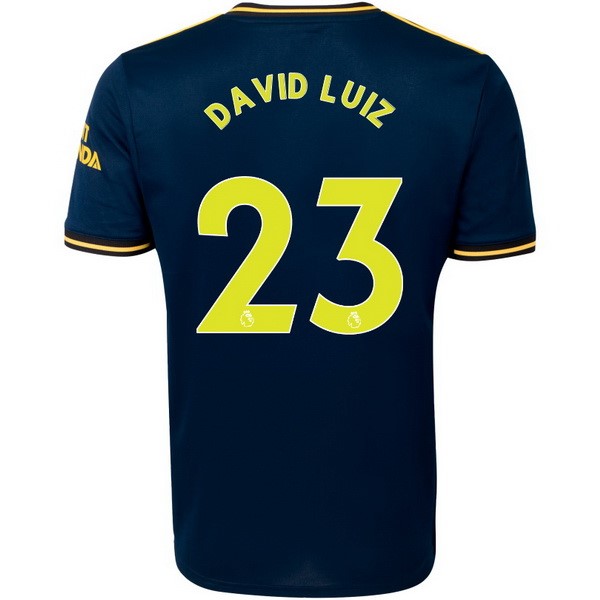 Maillot Football Arsenal NO.23 David Luiz Third 2019-20 Bleu